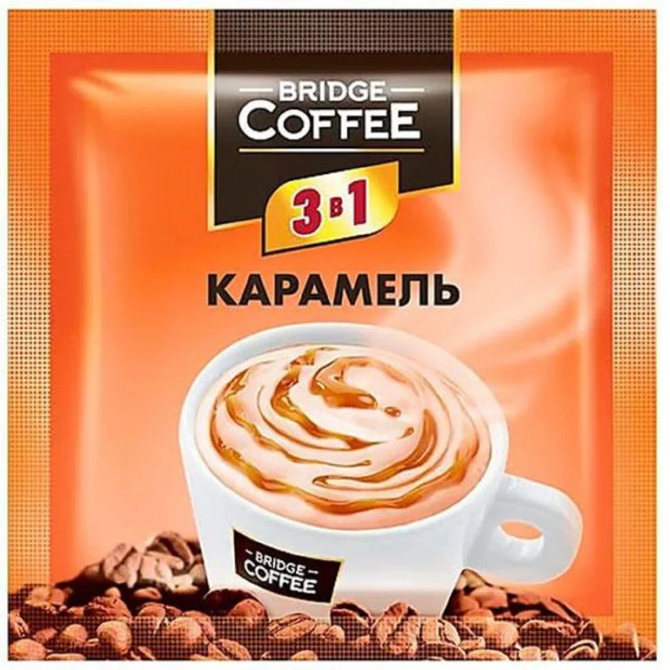 Кофейный напиток BRIDGE COFFEE Карамель 20г