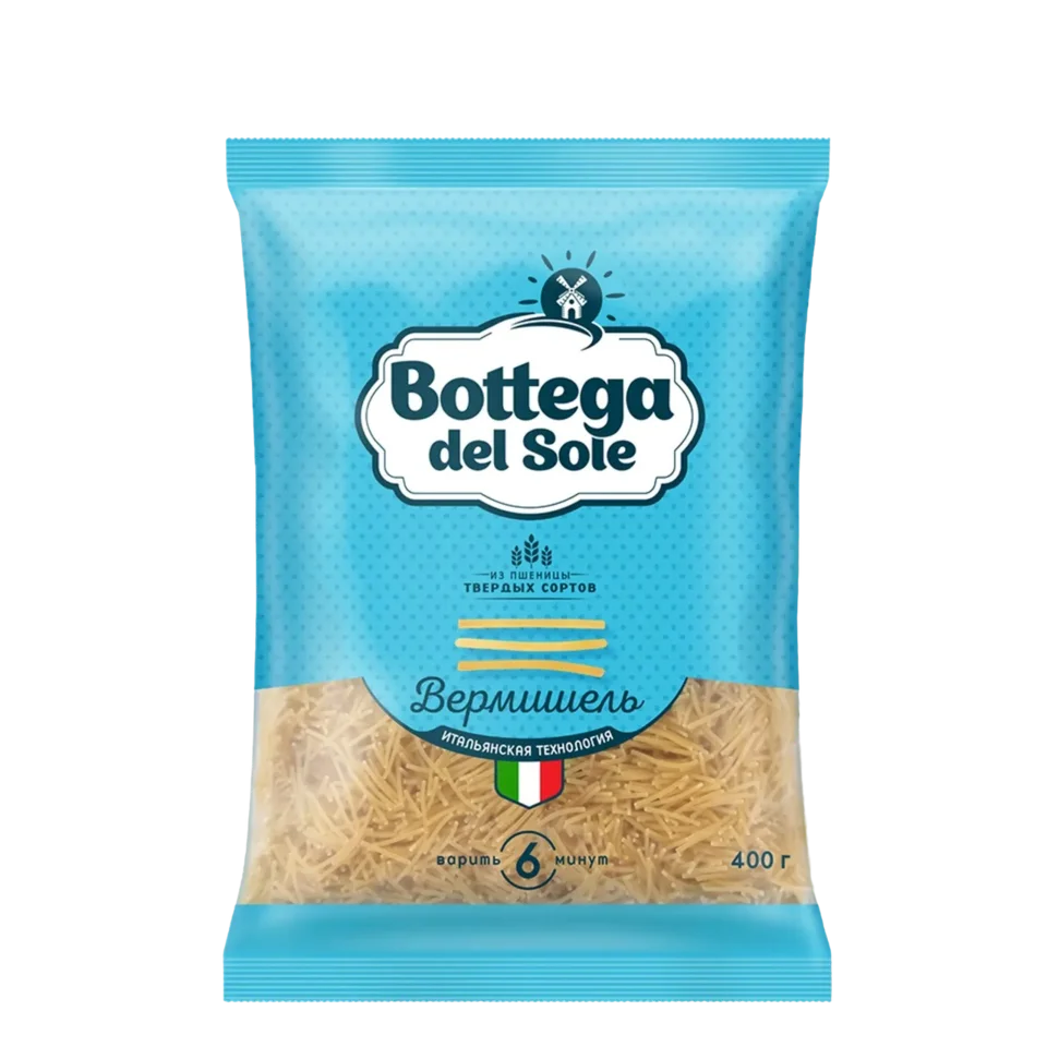 Макароны Bottega del Sole Вермишель 400г