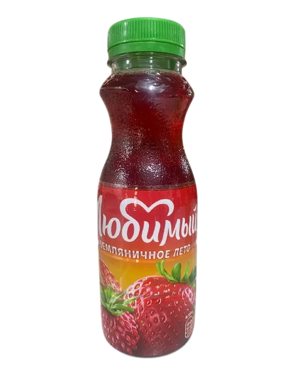 Напиток ЛЮБИМЫЙ Земляничное лето 0.3л (6)
