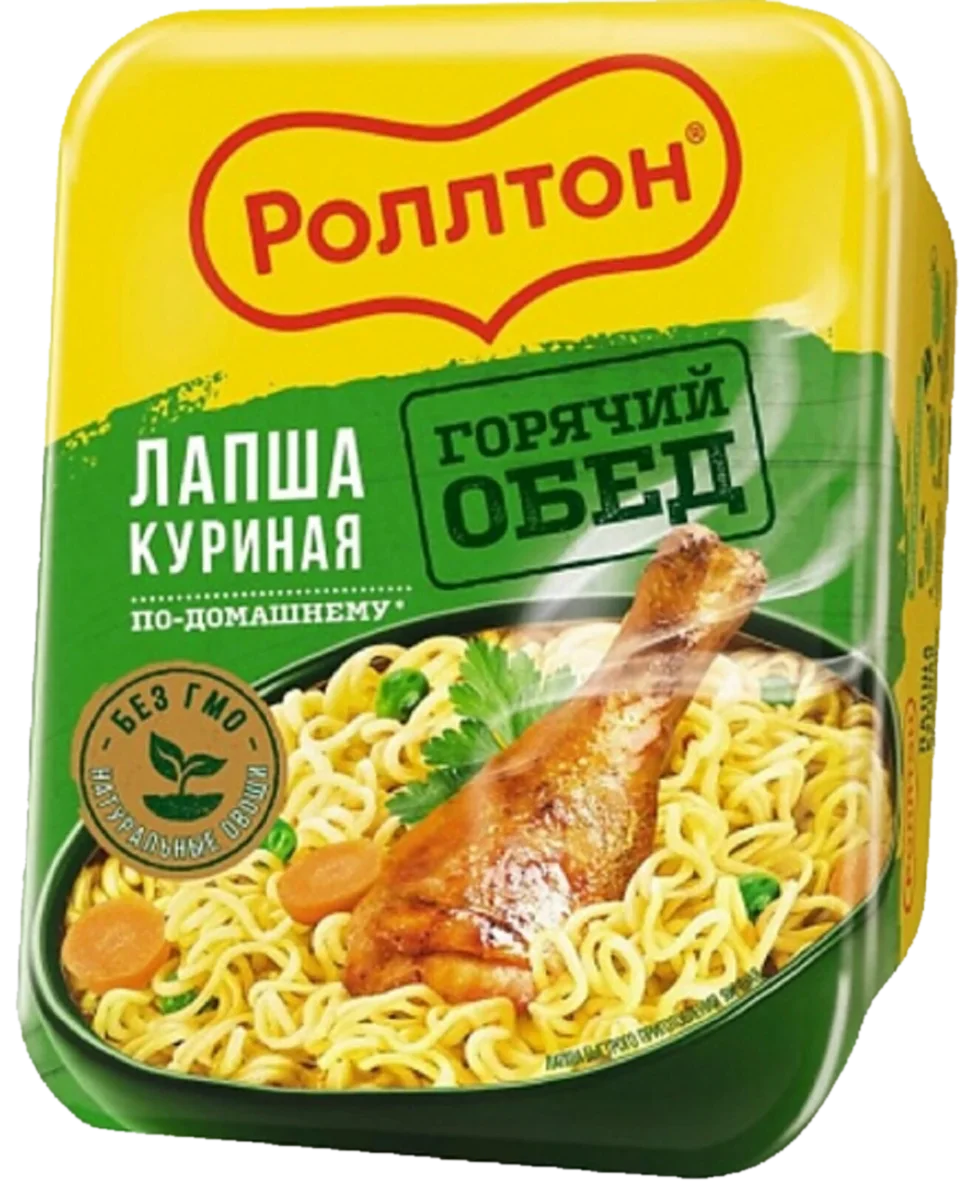 Лапша РОЛЛТОН По-домашнему с курицей 90г (24)