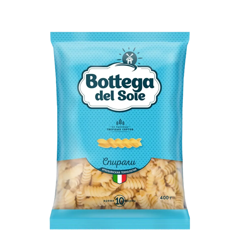 Макароны Bottega del Sole Спирали 400г