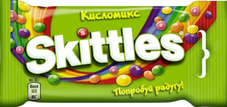 Драже СКИТТЛС Кисломикс 38г (12)
