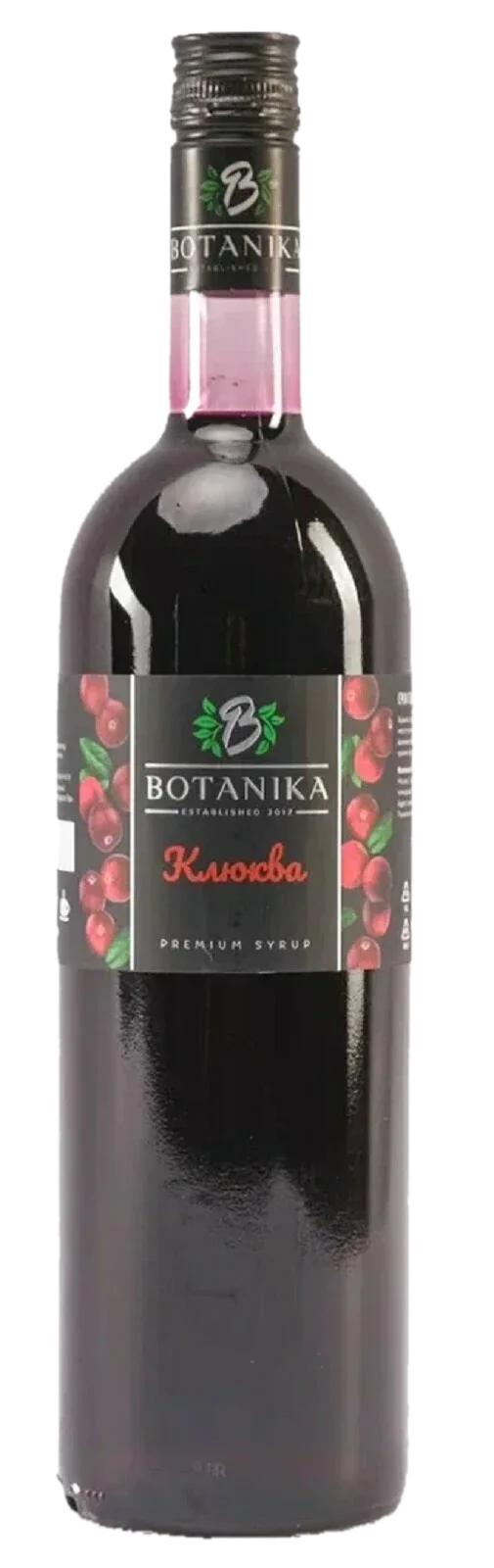 Сироп БОТАНИКА Клюква 1000г (6)