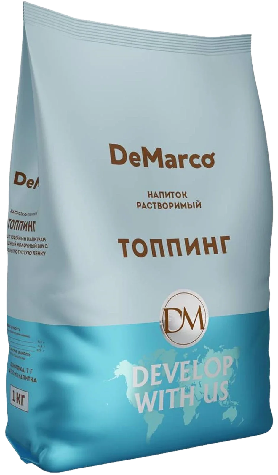 Молочный топпинг DEMARCO порошок 1000г (10)